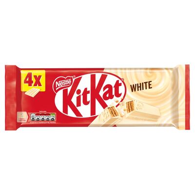 Nestlé KitKat 4 Finger White Chocolate 166g