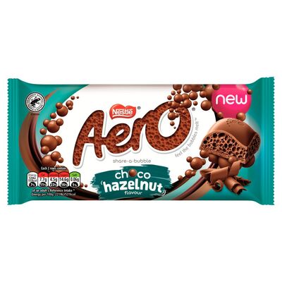 Nestlé Aero Hazelnut Giant Block Bar 90g