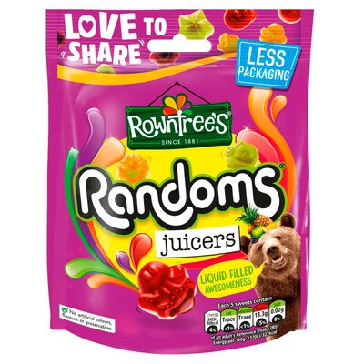 Rowntree's Randoms Juicers Pouch 140g