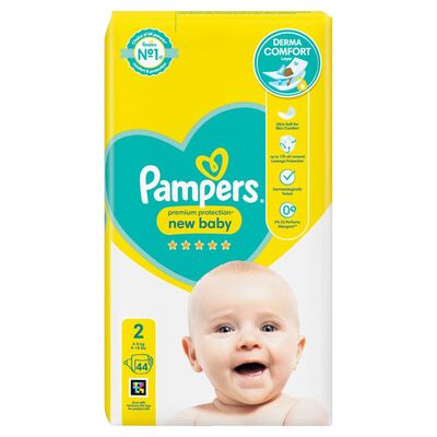 PAMPERS PREMIUM PROTECTION SIZE 2 44PCE