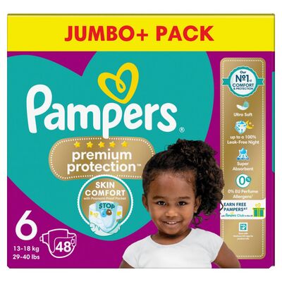 Pampers Active Fit Size 6 Jumbo + 48pce