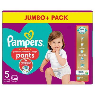 Pampers Premium Pants Size 5 Jumbo 48pce 