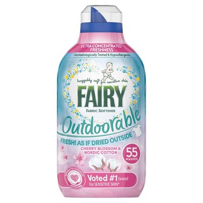 Fairy Cherry & Cotton Fabric Conditioner 55 Wash 770ml