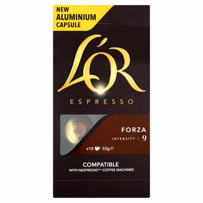 L'OR FORZA CAPSULES 10 PACK 50G