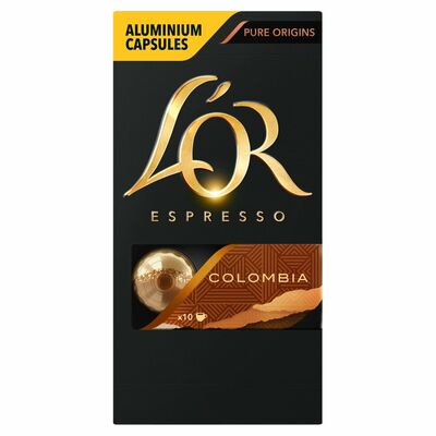 L'OR Espresso Colombia Intensity 8 Capsules 10 Pack 52g