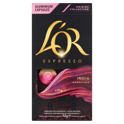 L'OR Origins India Capsules 10 Pack 52g