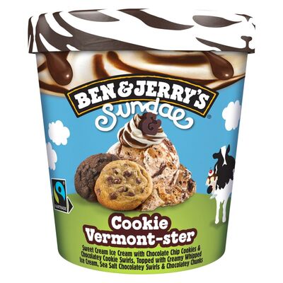 Ben & Jerry's Sundae Cookie Vermonster 427ml