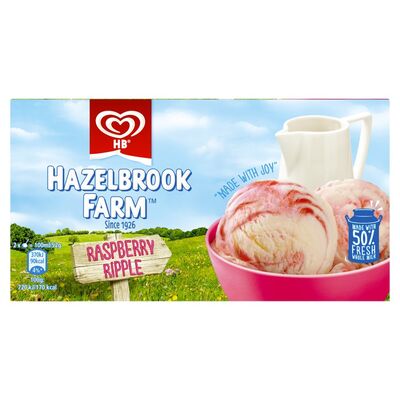 HB Raspberry Ripple Ice Cream 568ml