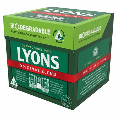 Lyons Original Blend Tea 40 Pack 116g