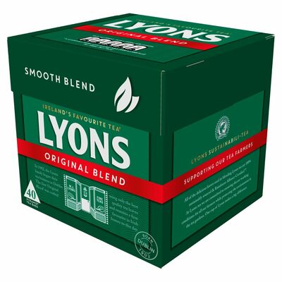 Lyons Origional Blend Tea 40 Pack 116g