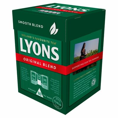 Lyon's Original Blend Tea 80 Pack 232g