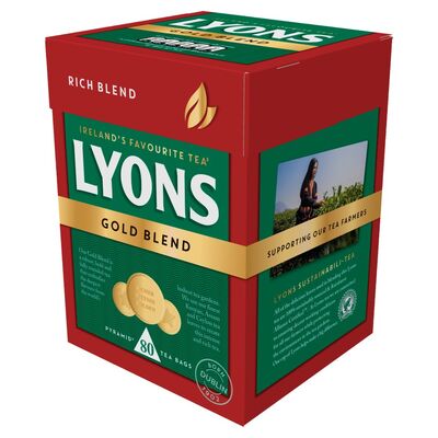 Lyon's Gold Blend Tea 80 Pack 232g