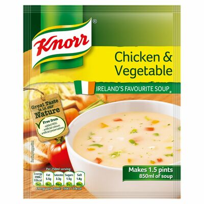 Knorr Chicken & Vegetable Packet Soup 68g