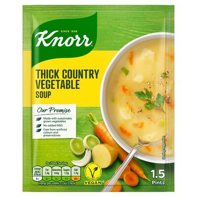 Knorr Thick Country Vegetable Packet Soup 65g