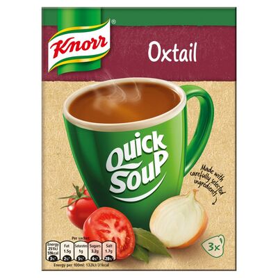 Knorr Quick Soup Oxtail 3 Portions 48g