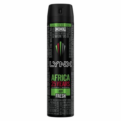 Lynx Africa Bodyspray Deodorant 250ml