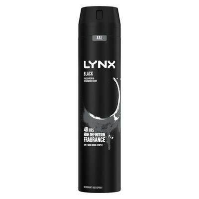 Lynx Black Body Spray 250ml
