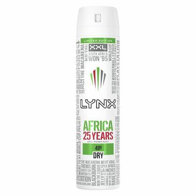 Lynx Africa Anti-Perspirant Deodorant 250ml