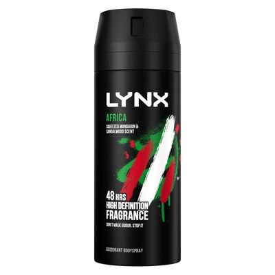 Lynx Africa Bodyspray Deodorant 150ml