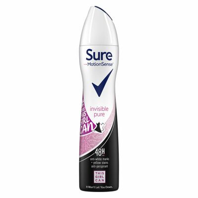 Sure Invisible Pure Anti-Perspirant Deodorant 250ml