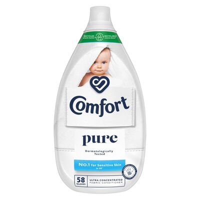 Comfort Fabric Conditioner For Sensitive Skin 58 Wash 870ml