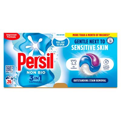 Persil Non Bio 3 In 1 Capsules 26pce