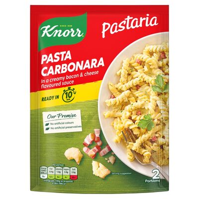 Knorr Pastaria Pasta Carbonara 2 Pack 155g