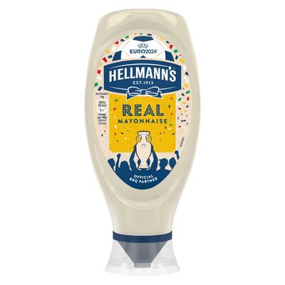 Hellmann's Real Mayo Squeezy 580ml