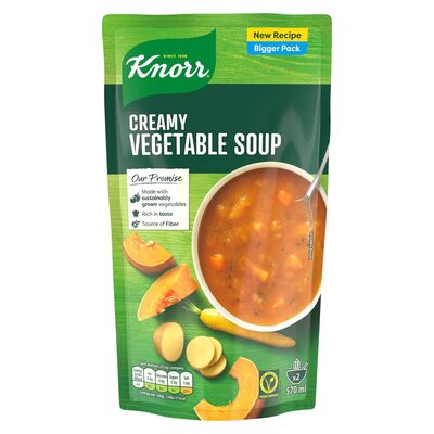 Knorr Creamy Vegetable Soup Pouch 579g