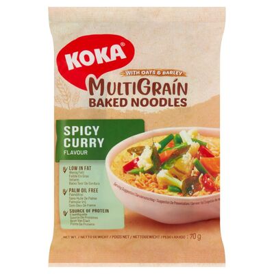 Koka Spicy Curry Multigrain Baked Noodles 70g