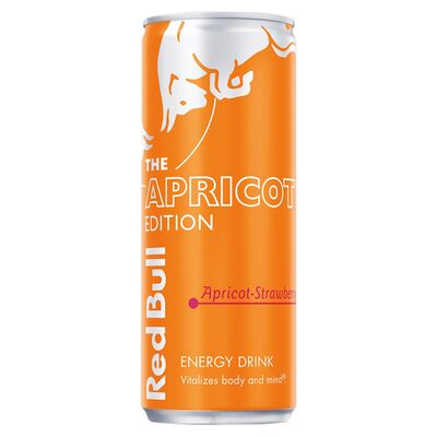 Red Bull Strawberry Apricot Amber Edition Can 250ml 