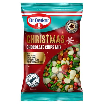 Dr.Oetker Christmas Chocolate Chips 90g