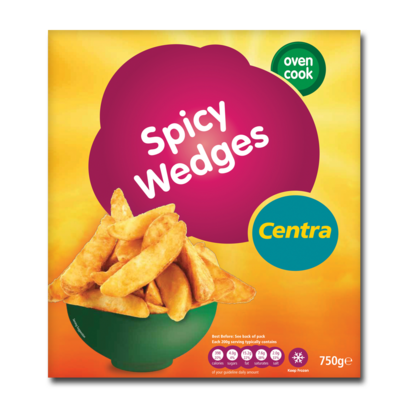 Centra Spicy Wedges 750g