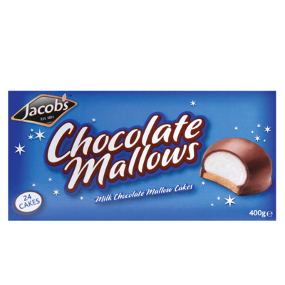 JACOB'S CHOCOLATE MALLOWS 400G