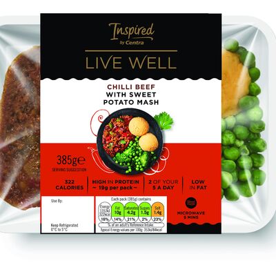 Inspired by Centra Chilli Beef & Sweet Potato 385g