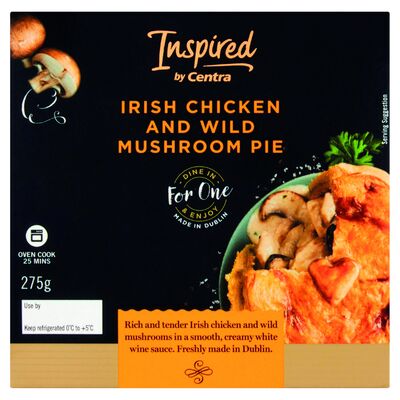 Inspired by Centra Chicken & Mushroom Pie 275g