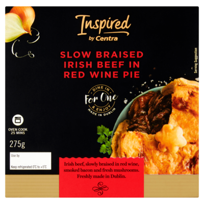 Inspired by Centra Slow Braised Beef & Red Wine Pie 275g