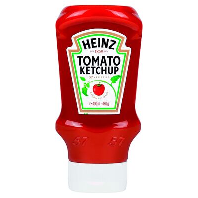 Heinz Tomato Ketchup Top Down 460g