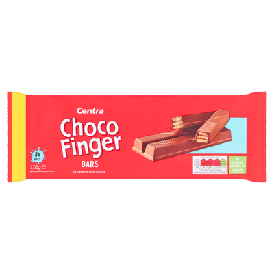 Centra Milk Chocolate Moulded Wafers 8 Pack 168g
