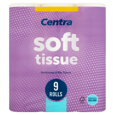 Centra Family Toilet Tissue 9 Roll