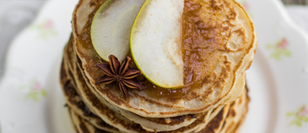 Pear Pancakes 520x400