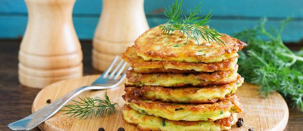 Courgette fritters
