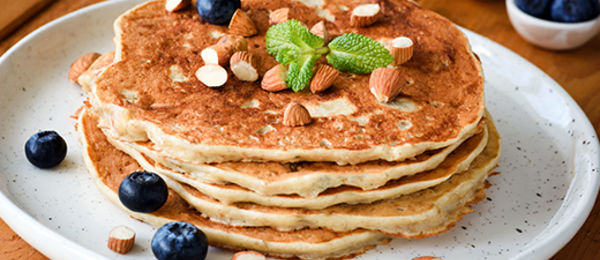 Almond Berry Pancakes