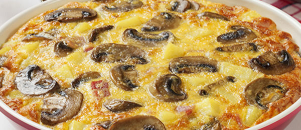 Bacon and Mushroom Frittata