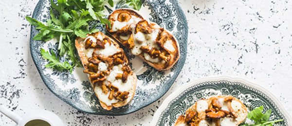 Mushrooms on Toast