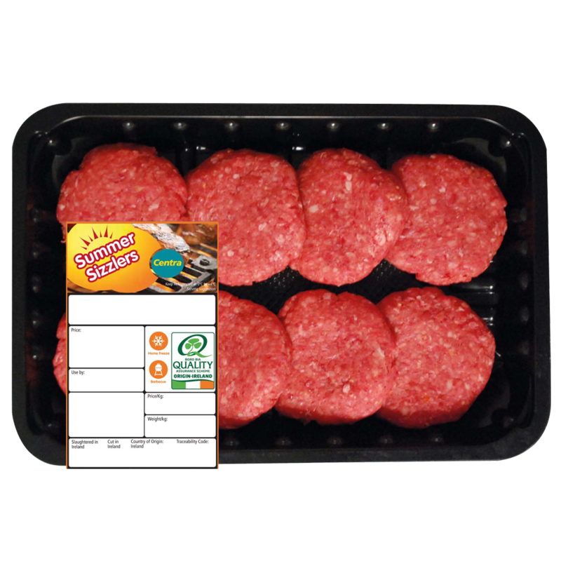 CT BBQ Mini Beef Burgers 8pce