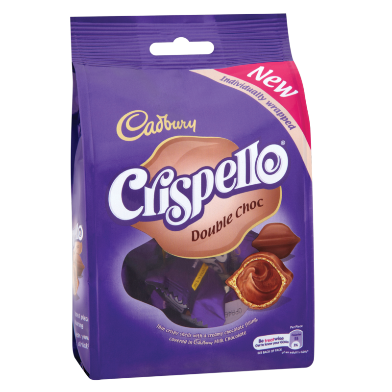 Cadbury Crispello Double Choc 120g