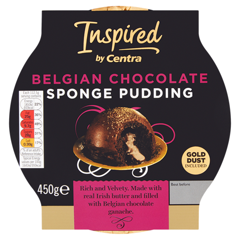 Inspired by Centra Belgian Chocolate Sponge Pudding