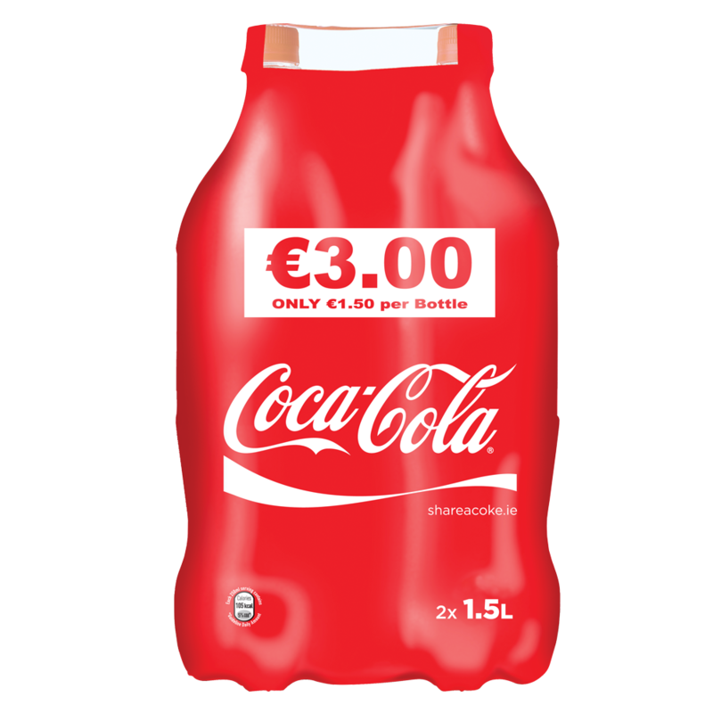 CocaCola TwinPack 2x1.5ltr