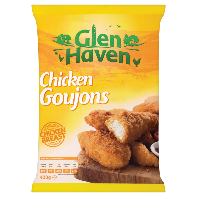 Glenhaven Chicken Goujons 400g